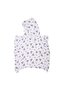 Ruffled Muslin Poncho Cherry