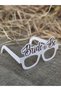 3Pcs Bride Concept Glasses Rose Gold Color Bride to Be Written White Bachelorette Party Glasses - 3