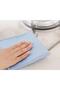 Blue Color 1 Piece Super Soft Microfiber Micro Fiber Cloth Home Cleaning Glass Cleaner Cloth 40x40cm - 4