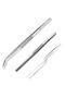 Professional Chef Decoration Tweezers Set of 3