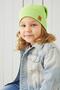 Baby Girl Child Pistachio Green Hat Beanie Handmade Comfortable Skin-friendly 100% Cotton Camisole - 6