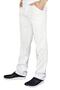 Doctor - Nurse Elastic Waist Trousers Alpaca Fabric White - 2