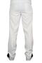 Doctor - Nurse Elastic Waist Trousers Alpaca Fabric White - 4