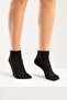 Men's White Black Anti-Fungal Toe Booties Men's Silver Socks Pack of 3 - 4