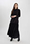 Women's Black Skirt - Z3406Az/Bk81 - 3