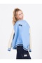 Unisex Leather-Sleeved, Embroidered Back Patch, Lined, Cashmere College Jacket - 5