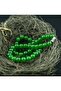 Korean Luxury Green Glass Beaded Necklace - 4