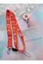Turkish Flag Patterned Card - with Strap and Yoyo Collar, Horizontal Protector - 2