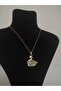 Zircon Stone Swan Necklace