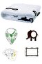 Baby Gift Monthly Memory Blanket (150X100Cm), Memory Cards, Baby Bib, Newborn Gift Set - 3