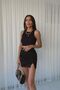 Women's Slit Mini Skirt