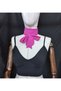 Luda Multi-Functional Chiffon Scarf Scarf Neck Tie 150*3 Fuchsia - 8