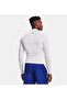Men's HeatGear Armour Mock Long Sleeve1369606-100 - 3