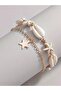 Sea Shell Double Anklet with Sea Star - 3