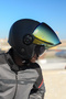 CLASSY MAT SİYAH KASK - 2