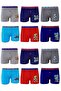 Pack of 12 Boys Colorful Printed Boxer Panties Children's Underpants - 4
