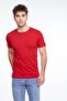 Men's Cotton Short Sleeve Colorful T-shirt - 421 - 7