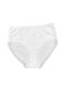 Women's Cotton Bato Medium High Waist Lace Slip Lycra Panties -3039