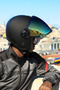 CLASSY MAT SİYAH KASK - 7