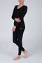 Women's Thermal V-neck Long Sleeve Underwear Set -1908-1910 - 7