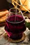 Heat Resistant Borosilicate Pine Tree Patterned Glass with Straw for Coffee and Presentation