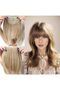 Ashy Yellow False Bangs - 3