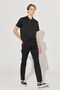 Texas Slim Fit Slim Fit Normal Waist Black Flexible Trousers - 3