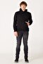 Black Fleece Hooded Regular Fit Sweatshirt - 4