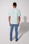 Loose Fit 100% Cotton Crew Neck Mint Green T-Shirt - 7