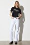 Regular Fit Normal Cut 100% Cotton Crew Neck T-Shirt - 7