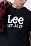 Regular Fit Regular Cut Crew Neck 100% Cotton Men's Black T-shirt - 4