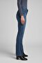 Marion Straight Fit Regular Waist Denim Stretch Jean Trousers - 2
