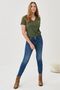 Scarlett High Skinny Fit Denim Stretchy Jean Jeans - 2