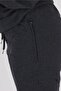 Hooded Kangaroo Pocket 2-String Tracksuit Set with Elastic Waistband and Cord - 7