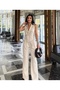 Women's Designer Vest Pants Set Stone - 2
