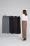 Gabardine Fabric Long Pencil and Skirt - Hidden Pocket - 3