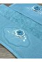 3D Flower Embroidered Boxed Dowry 1 Piece 50x90 Hand Face Towel 1 Piece 30x50 Kitchen Towel - 4