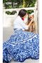 Imported Patterned Women's Summer Skirt - 4