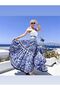 Imported Patterned Women's Summer Skirt - 2