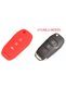 Ford Mondeo Escort Ranger Fusion Silicone Key Case Cover Red Color