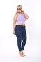 ANKLE-Length Rhinestone Detailed PANT - 3