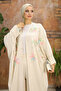 Floral Patterned Women's Double Kimono Set - 2