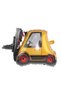 Construction Forklift Truck Balloon 5 Year Birthday Balloon Set Construction Machinery Concept and Black Number Balloon - 2