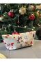 New Year's Patterned Washable Zippered Single Eyed Cloth Pen Holder Pencil Case Wallet Makeup Bag - 2