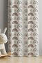 AysHomeRainbow - Children's Room Background Curtain (purple the Baby)