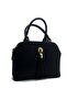 Anthracite Handbag with Tassel Detail and Strap - 7