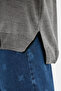 Gray Men's Oversize Knitwear - Crew Neck - Tmnaw22Kz0142 - 4