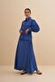 Skirted Suit - Pocket Detailed and Gathered - 4