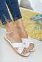 Women's White Daily Slippers Dowry Bundle Guest Sea Home Beach Holiday Slippers - 3