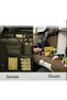 Car Trunk Organizer Organizer Bag Auto Seat Back Mesh Car Trunk Organizer with 8 Pockets - 2